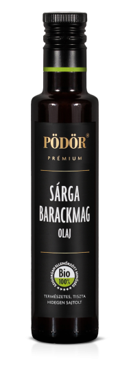 Bio sárgabarackmag olaj - hidegen sajtolt 