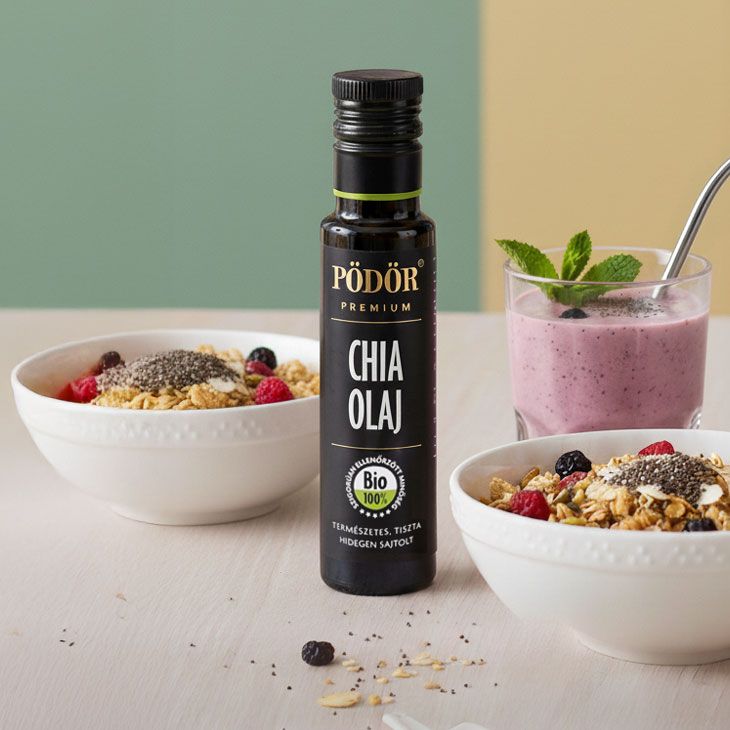 Bio chia olaj - hidegen sajtolt 