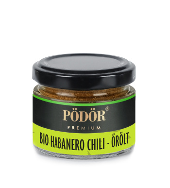 Bio habanero chili - őrölt