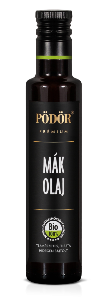 Bio mákolaj - hidegen sajtolt 