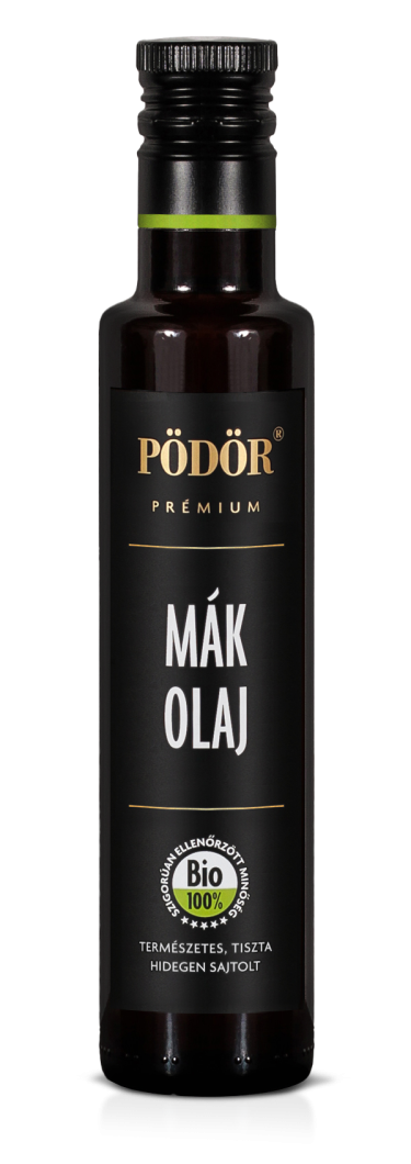 Bio mákolaj - hidegen sajtolt 