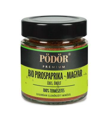 Bio pirospaprika édes, őrölt - magyar Bio pirospaprika édes, őrölt - magyar