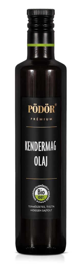 Bio kendermagolaj - hidegen sajtolt
