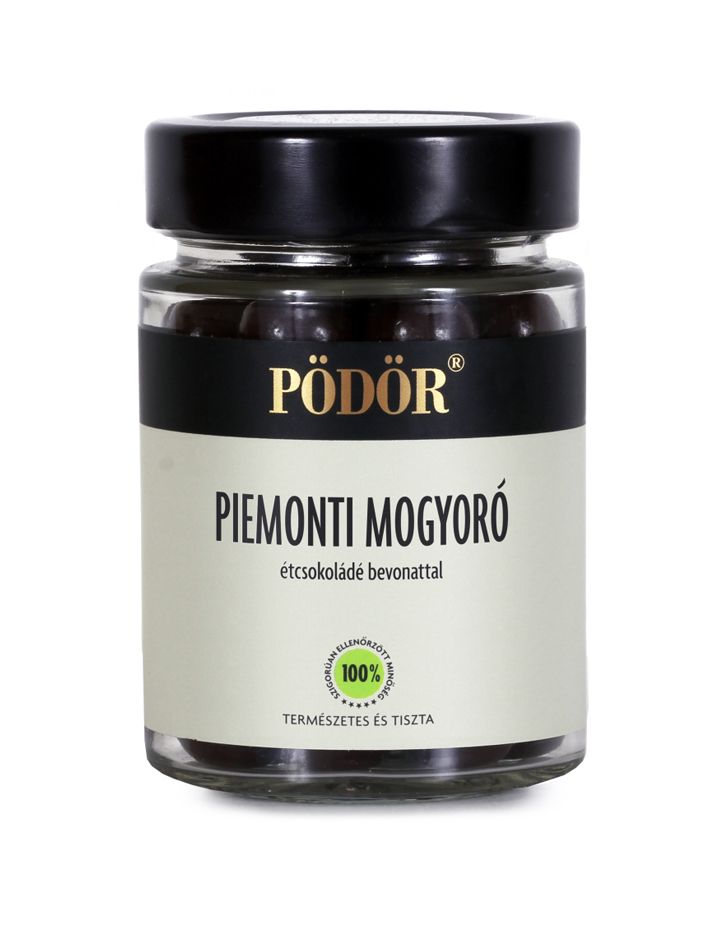 Piemonti mogyoró étcsokoládé bevonattal