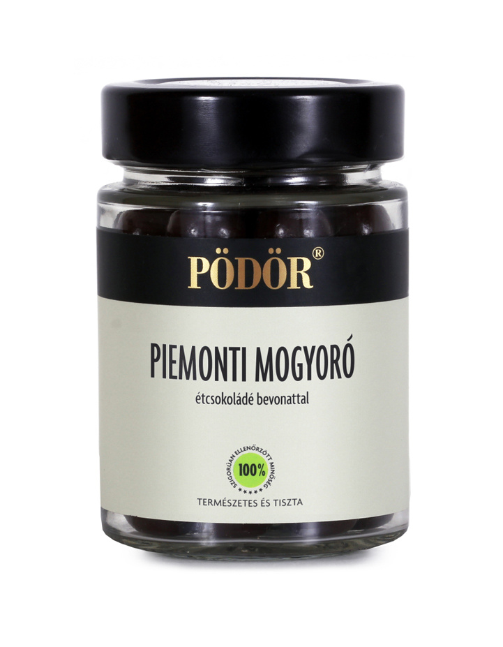 Piemonti mogyoró étcsokoládé bevonattal