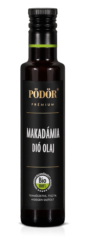 Bio makadámia dió olaj - hidegen sajtolt 