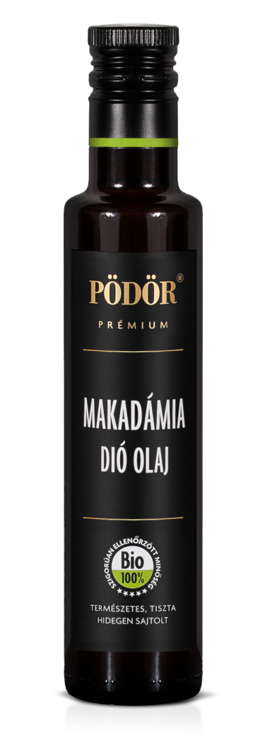 Bio makadámia dió olaj - hidegen sajtolt 