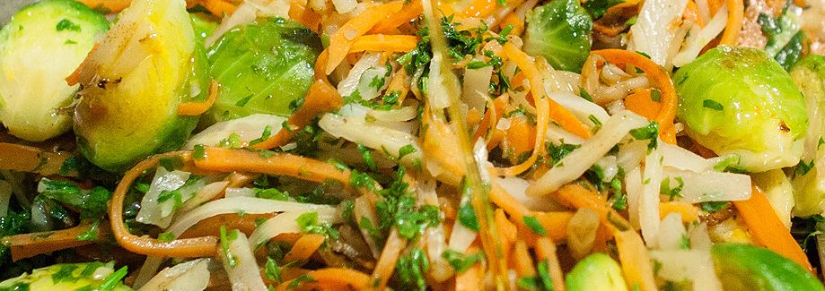 Blansírozott gyökérzöldségek máriatövis olajjal recept