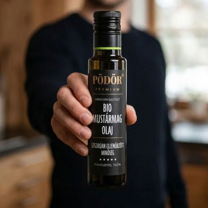 Bio mustármagolaj - hidegen sajtolt