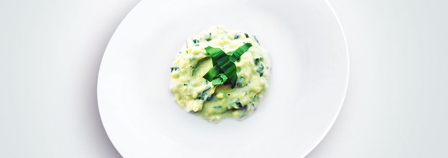 Medvehagymás burgonyapüré recept camelinaolajjal