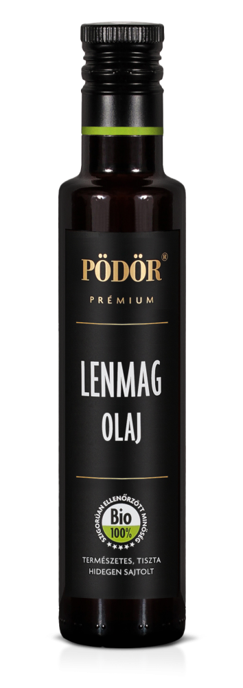 Bio lenmagolaj - hidegen sajtolt
